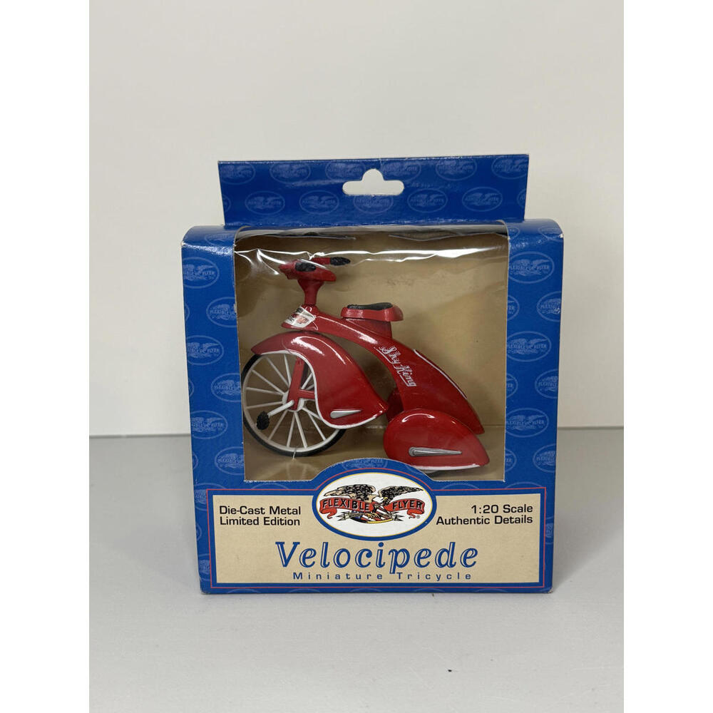 Flexible Flyer Velocipede Miniature Tricycle Die-Cast Metal Collectible - T2